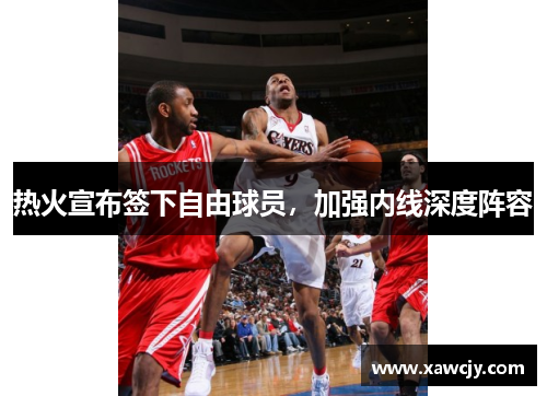 热火宣布签下自由球员，加强内线深度阵容